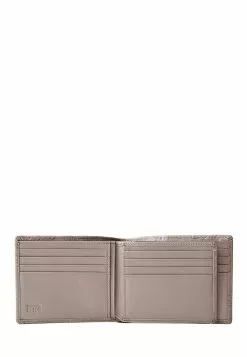 BONIA Taupe Boxit Reju Centre Flap Cards Wallet -Cheap Bonia Store bonia 2371 8679936 4