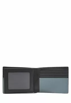 BONIA Greyish Blue Terasso Centre Flap Cards Wallet -Cheap Bonia Store bonia 2385 6735306 5