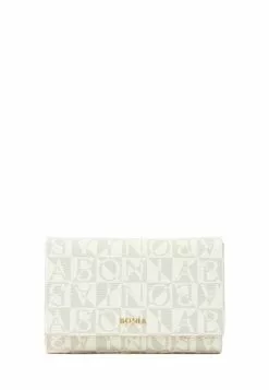 BONIA Golden Harvest Claire Marrone Short 3 Fold Wallet