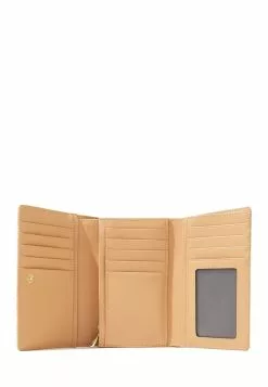 BONIA Golden Harvest Claire Marrone Short 3 Fold Wallet -Cheap Bonia Store bonia 2471 0171826 4