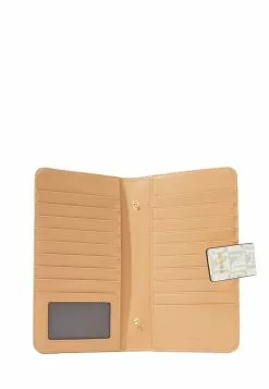 BONIA Golden Harvest Claire Marrone Long Zippered Wallet -Cheap Bonia Store bonia 2473 9531036 4
