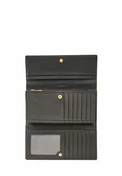 BONIA Black Lydia Monogram Long 3 Fold Wallet -Cheap Bonia Store bonia 3007 7171826 4