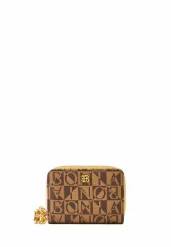 BONIA Honeycomb Lydia Monogram Zipped Cardholder