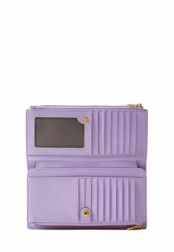 BONIA Purple Paste Aria 3 Fold Long Wallet -Cheap Bonia Store bonia 3020 1450926 4