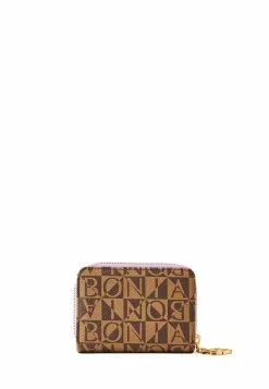 BONIA Purple Paste Lydia Monogram Zipped Cardholder -Cheap Bonia Store bonia 3021 5271826 3