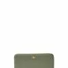 BONIA Olive Oil Aria Long 2 Fold Zipped Wallet