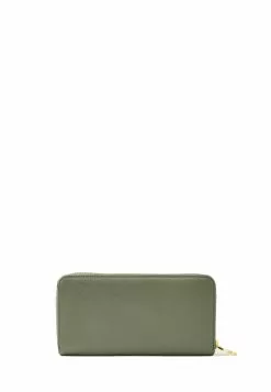 BONIA Olive Oil Aria Long 2 Fold Zipped Wallet -Cheap Bonia Store bonia 3023 3691826 3