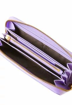 BONIA Purple Paste Aria Long 2 Fold Zipped Wallet -Cheap Bonia Store bonia 3025 4691826 4