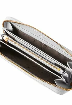 BONIA Silver Grey Aria Long 2 Fold Zipped Wallet -Cheap Bonia Store bonia 3028 6591826 4