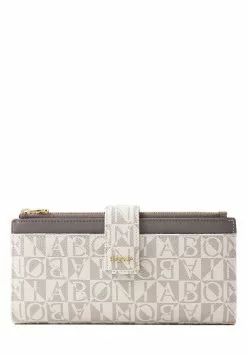 BONIA Medium Grey Claire Marrone Long Wallet