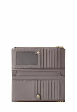 BONIA Medium Grey Claire Marrone Long Wallet -Cheap Bonia Store bonia 3218 0631036 5