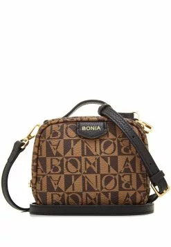 BONIA Black Journal Monogram Crossbody Sling II