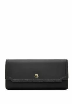 BONIA Black Cindy Long 3 Fold Wallet