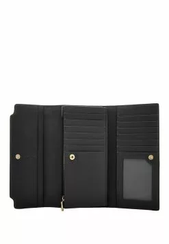 BONIA Black Cindy Long 3 Fold Wallet -Cheap Bonia Store bonia 3981 7317195 4