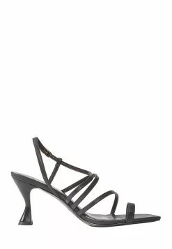 BONIA Nero Stella Caged Strappy Sandals