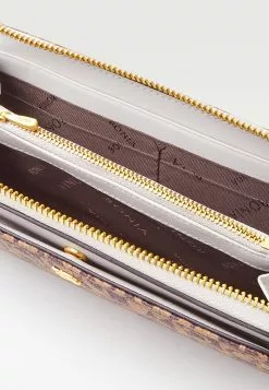 BONIA Silver Grey Lydia Long Zippered Pouch -Cheap Bonia Store bonia 4710 1669426 5