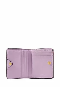 BONIA Lavender Silk Sylvie 2 Fold Short Wallet -Cheap Bonia Store bonia 4714 2769426 4
