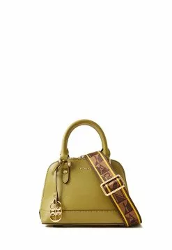 BONIA Olive Oil Siria Monogram Mini Satchel Bag