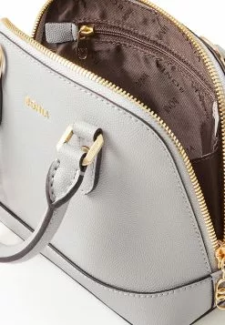 BONIA Silver Grey Siria Monogram Mini Satchel Bag -Cheap Bonia Store bonia 5286 8101136 4