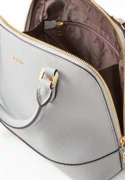 BONIA Silver Grey Siria Monogram Small Satchel Bag -Cheap Bonia Store bonia 5287 6101136 4