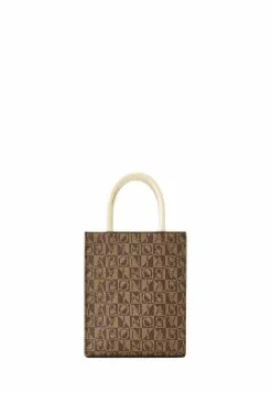 BONIA White Galilea Monogram Small Tote -Cheap Bonia Store bonia 5374 2907336 3