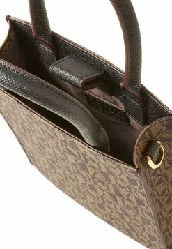 BONIA Black Galilea Monogram Small Tote -Cheap Bonia Store bonia 5378 0117336 4