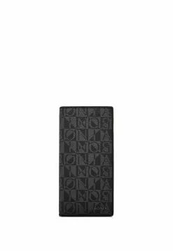 BONIA Black Dario Monogram Long Wallet