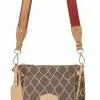 BONIA Beige Twinenet II Crossbody Bag With Pouch