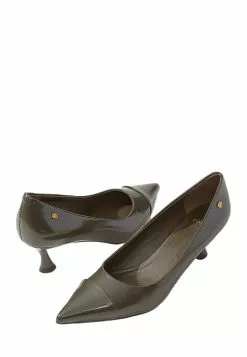 BONIA Burnt Green Donna Pump Heels -Cheap Bonia Store bonia 7210 3534416 3
