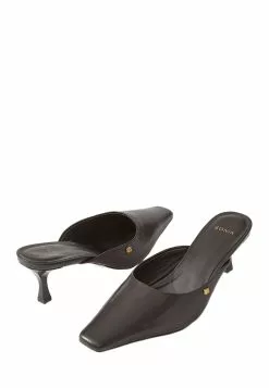 BONIA Nero Gaia Mules -Cheap Bonia Store bonia 7220 0253616 3