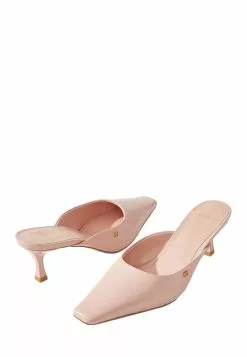 BONIA Putty Pink Gaia Mules -Cheap Bonia Store bonia 7220 5153616 3
