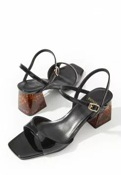 BONIA Nero Ambra Heeled Sandals -Cheap Bonia Store bonia 7228 9638616 3