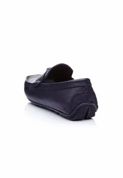 BONIA Dark Blue Ollie Single Tassel Loafers -Cheap Bonia Store bonia 7240 3789716 3