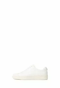 BONIA Optic White Orbit Leather Low Top Sneakers -Cheap Bonia Store bonia 7277 9693126 3