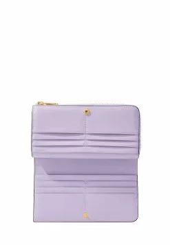 BONIA Purple Paste Croissant Long Zipper Wallet -Cheap Bonia Store bonia 7310 3219426 4