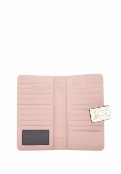 BONIA Blush Pink Claire Marrone Long Zippered Wallet -Cheap Bonia Store bonia 7616 3136175 7