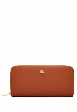 BONIA Brown Cindy Long Zippered Wallet