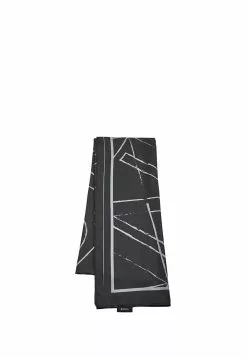 BONIA Black Andrea Matte Satin Shawl -Cheap Bonia Store bonia 8382 1153616 4