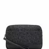 BONIA Black Nathan Monogram Clutch