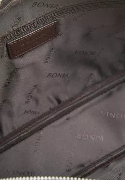 BONIA Dark Brown Nathan Monogram Clutch -Cheap Bonia Store bonia 8388 2021975 4