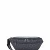 BONIA Black Dario Monogram Small Waist Pouch