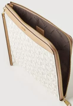 BONIA Latte Claire Marrone L Zip Ipad Pouch I -Cheap Bonia Store bonia 8563 2963736 4