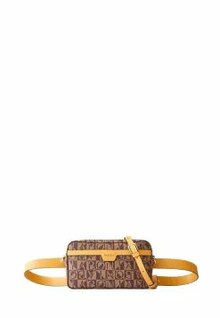 BONIA Golden Harvest Mauriuccia Monogram Belted Bag