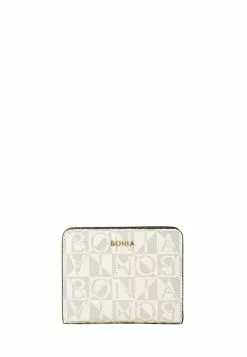 BONIA Latte Claire Marrone 2 Fold Short Wallet