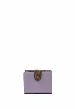 BONIA Purple Paste Lydia Monogram Short Two Fold Wallet -Cheap Bonia Store bonia 8591 9263736 3