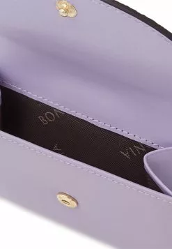 BONIA Purple Paste Lydia Monogram Short Two Fold Wallet -Cheap Bonia Store bonia 8591 9263736 5