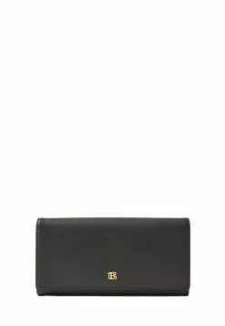 BONIA Black Cindy Long 2 Fold Wallet