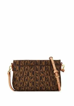 BONIA Beige Veronica Monogram Crossbody