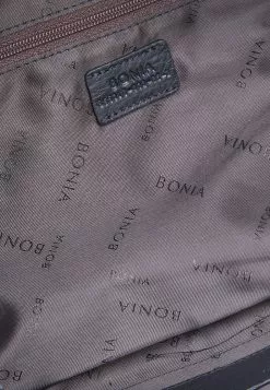 BONIA Black Monogram Medium Waist Pouch -Cheap Bonia Store bonia 8688 8140455 6