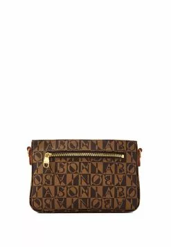 BONIA Beige Veronica Monogram Crossbody -Cheap Bonia Store bonia 8689 2589885 3